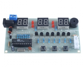 DIY Kit 4Bit Digital Electronic Clock with Red LED | Date Time ...