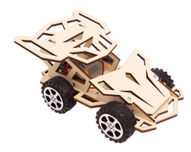 4WD Racing Car DIY Kits for Primary and Secondary School Students STEM Eduction, Hands-on Assembly Science Experiment Kits