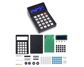 Arithmetic Calculator DIY Kit, LCD1062 Display Color Ring Resistance Calculator, Multi-Functional Calculator Electronic Soldering Kit