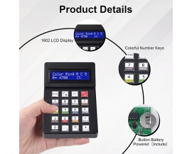 Arithmetic Calculator DIY Kit, LCD1062 Display Color Ring Resistance Calculator, Multi-Functional Calculator Electronic Soldering Kit