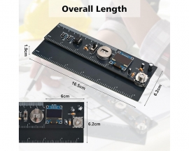 DIY Digital Protractor Soldering Practice Kit with LCD Display Digital Spirit Level for Home Use Drawing and Homework