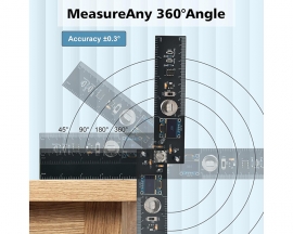 DIY Digital Protractor Soldering Practice Kit with LCD Display Digital Spirit Level for Home Use Drawing and Homework