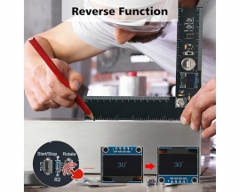 DIY Digital Protractor Soldering Practice Kit with LCD Display Digital Spirit Level for Home Use Drawing and Homework