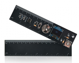 DIY Digital Protractor Soldering Practice Kit with LCD Display Digital Spirit Level for Home Use Drawing and Homework