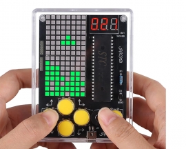 DIY Game Soldering Project Kit, 7-in-1 Multi-Function Electronic Game Kit with Adjustable Difficulty Levels, Ideal for College High School STEM Education