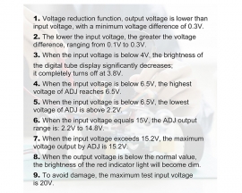Soldering Practice Kit, LM2596 Universal 1.5V/3.3V/5V/12V Adjustable Voltage Output Power Supply DIY Kits for Electronic Soldering Practice Experiments and Testing