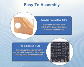 DIY USB Cable Tester Soldering Project Kit,  9-in-1 Universal Electronics USB Cable Checker Ideal for School Home Lab Experiments Gift