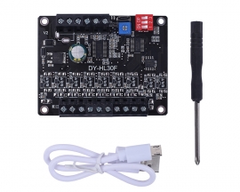 DC 12V 24V 30W Mono Voice Playback Module, 9-Channel Music Power Digital Amplifier, 64Mbit Flash MP3 WAV UART Controller for Arduino