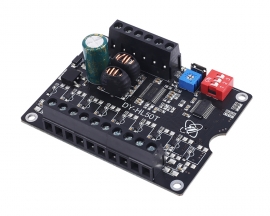 DC9-24V 60W Mono Voice Playback Module, 9-Channel Music Power Digital Amplifier, 32G TF Card Socket MP3 WAV UART Controller for Arduino