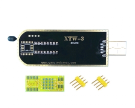 FLASH 24/25 Programmer, SPI USB Automatic Programming Microcontroller for 256M/512M 24/25 Series FLASH