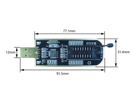 FLASH 24/25 Programmer, SPI USB Automatic Programming Microcontroller for 256M/512M 24/25 Series FLASH