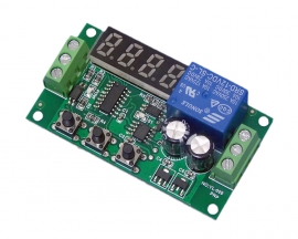 DC 12V Pulse Counter High Level Trigger Relay Module 0-10KHz Frequency Counter for Motor Speed Hall Sensor