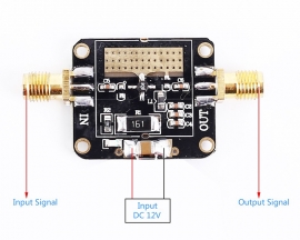 DC 12V 0.01-2000MHz 2GHz 32dB LNA Broadband RF Low Noise Amplifier Module