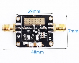 DC 12V 0.01-2000MHz 2GHz 32dB LNA Broadband RF Low Noise Amplifier Module