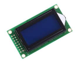 DC 3.3V LCD0802 LCD Display Module White Character Blue Background Dot Matrix 08x02 Screen SPLC780C Driver