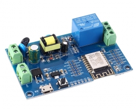 AC 220V DC 12V WIFI Relay Switch ESP-12F Remote Control Smart Home ESP8266 Relay Module