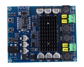 DC 12V 24V TPA3116D2 Wireless Bluetooth Digital Amplifier Module BLE5.0 Stereo 50W+50W 4ohm Power Amplifier