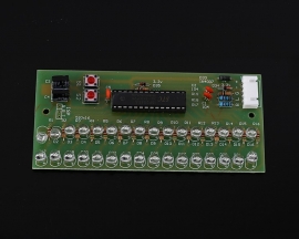 DC 5V 12V Blue LED Voice Sensor Audio Spectrum Display Module Two-channel Input