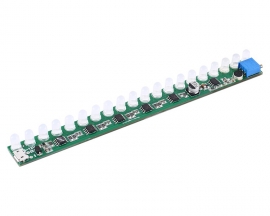 DC 5V 12V RGB LED Mono Sound Control Sensor Audio Spectrum Display Module