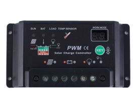 SCL-10A AMP PWM PV Solar Charge Controller 12Volt 24Volt Solar Panel Battery RV Boat PWM Charging Controller