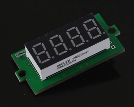 Red Digital Thermometer Display Screen Module Temperature Meter for DS18B20 Temperature Sensor -55℃~125℃