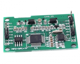 DC 5V MP3 Voice Module 4M Flash Voice Playback Module with 3W Amplifier for Broadcast Alarm