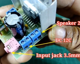 TDA7297 15W+15W Dual Channel Audio Amplifier Board