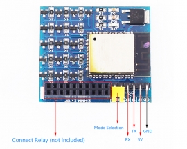 DC 5V 16-Channel Wireless WIFI Module IoT ESP32 Relay Driver Remote Controller 16Bit Switch Module APP Transceiver