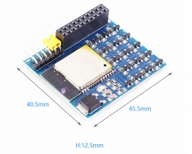 DC 5V 16-Channel Wireless WIFI Module IoT ESP32 Relay Driver Remote Controller 16Bit Switch Module APP Transceiver