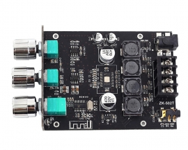 TPA3116D2 Wireless Bluetooth-compatible Audio Stereo Module 50W+50W BLE5.0 AUX Treble/Bass Adjustable Digital Amplifier Module