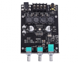 TPA3116D2 Wireless Bluetooth-compatible Audio Stereo Module 50W+50W BLE5.0 AUX Treble/Bass Adjustable Digital Amplifier Module