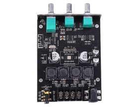 TPA3116D2 Wireless Bluetooth-compatible Audio Stereo Module 50W+50W BLE5.0 AUX Treble/Bass Adjustable Digital Amplifier Module