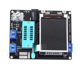 Transistor Tester Frequency Meter PWM Square Wave Generator LCR Meter Voltmeter Resistor Capacitor Detector Multifunction Detector TFT LCD Display