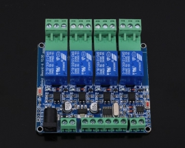 RS485 Modbus-RTU 12V 4Bit Relay Module 4-Channel Switch Controller for Arduino