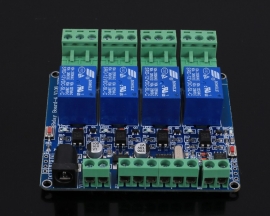 RS485 Modbus-RTU 12V 4Bit Relay Module 4-Channel Switch Controller for Arduino