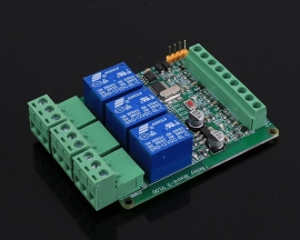 RS485 Modbus-RTU 12V 3Bit Relay Module 3-Channel Switch Controller for Arduino