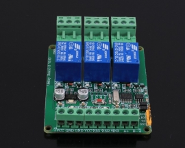 RS485 Modbus-RTU 12V 3Bit Relay Module 3-Channel Switch Controller for Arduino