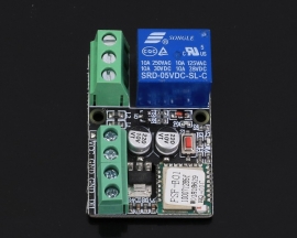 DC 12V 2.4G IoT Wireless Transceiver WIFI Intelligent Controller Switch 10A Relay Module APP Control