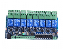 RS485 Modbus-RTU 12V 8Bit Relay Module 8-Channel Switch Controller for Arduino