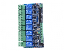 RS485 Modbus-RTU 12V 8Bit Relay Module 8-Channel Switch Controller for Arduino