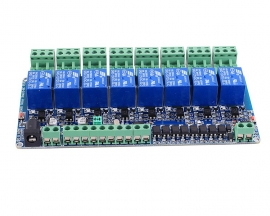 RS485 Modbus-RTU 12V 8Bit Relay Module 8-Channel Switch Controller for Arduino