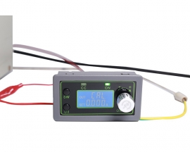 DC-DC 50V 5A Adjustable Automatic Buck Power Supply Module CCCV Step Down Voltage Converter LCD Display Voltage Monitor