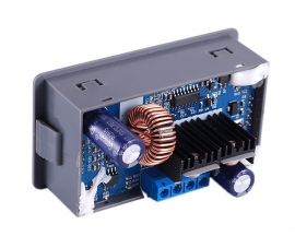 DC-DC 50V 5A Adjustable Automatic Buck Power Supply Module CCCV Step Down Voltage Converter LCD Display Voltage Monitor