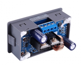 DC-DC 50V 5A Adjustable Automatic Buck Power Supply Module CCCV Step Down Voltage Converter LCD Display Voltage Monitor