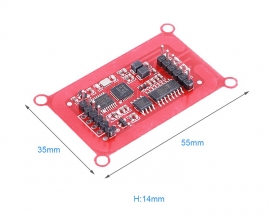 DC 3.3V 5V 6cm RFID Read Module 13.56MHz UART/RS232/RS485/IIC M1/S50 IC Card Reader Buzzer Contactless Controller