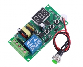 AC 110V 220V Button Control Switch High Level Signal Trigger Countdown Timer Relay Switch Module LED Display