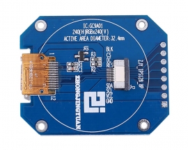 DC 3.3V 1.28inch TFT LCD Display Module Round RGB 240*240 GC9A01 Driver SPI Interface 240x240 Resolution