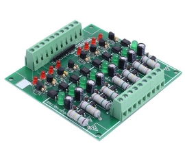 AC 110V 220V 8-Channel Optocoupler Isolation Module NPN Low Level Output AC Testing Module Power Monitor