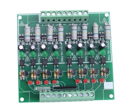 AC 110V 220V 8-Channel Optocoupler Isolation Module NPN Low Level Output AC Testing Module Power Monitor