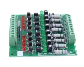 AC 110V 220V 8-Channel Optocoupler Isolation Module NPN Low Level Output AC Testing Module Power Monitor